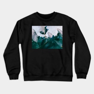 Tropical Palm Leaves Crewneck Sweatshirt